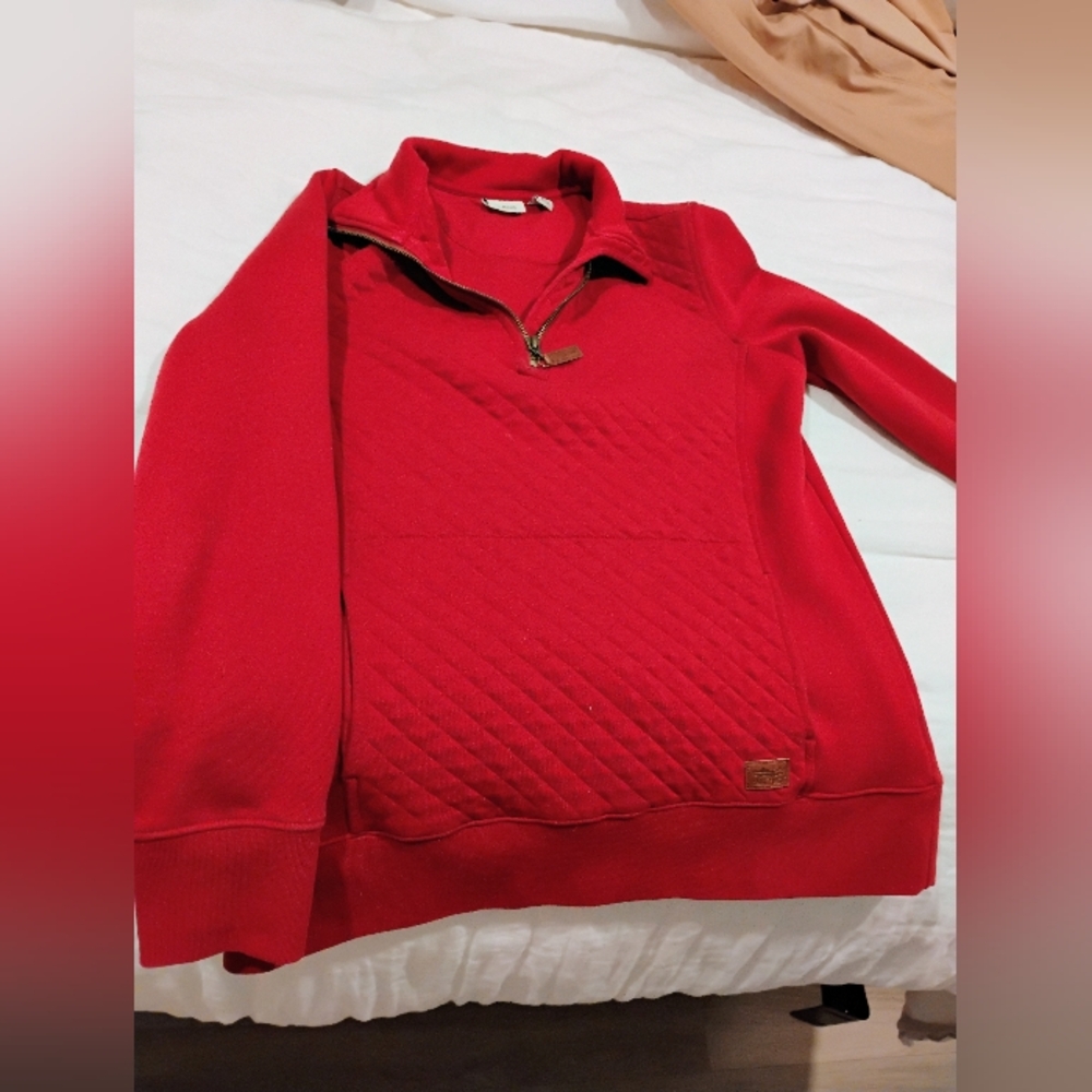 LL Bean Red Women's Sweater